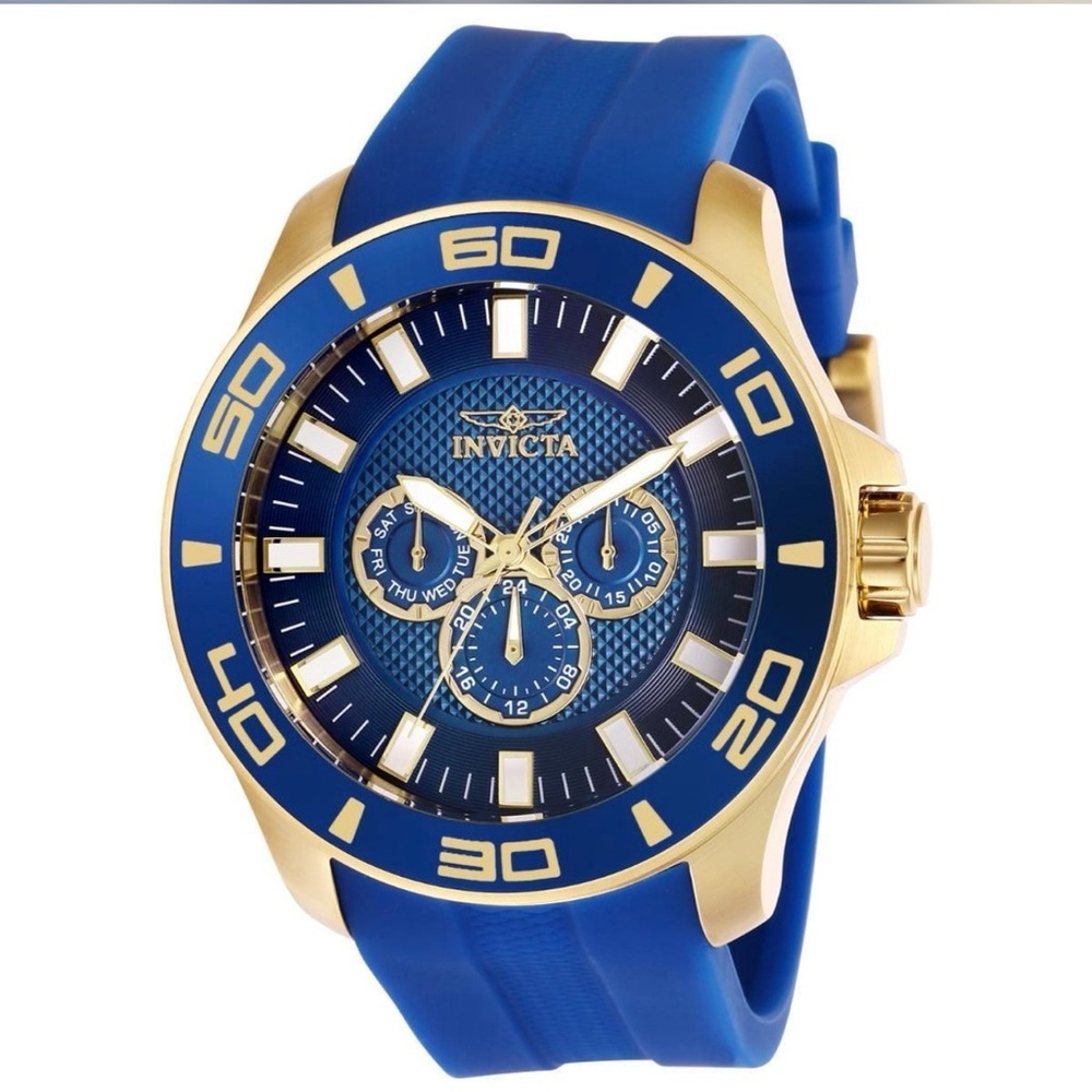 Sale 28002 - Invicta Pro Diver Impact
Men's Watch - 50mm, Blue new in box